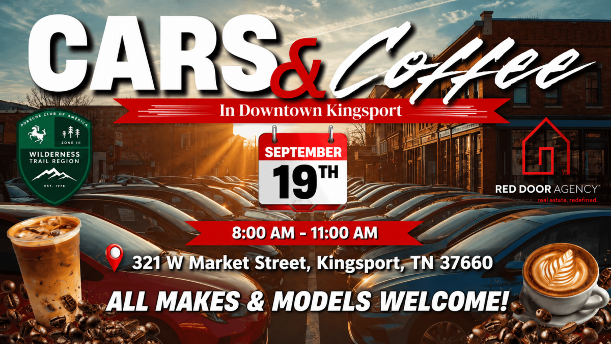Cars & Coffee (hosted by WTR PCA) - Kingsport - 09.19.26