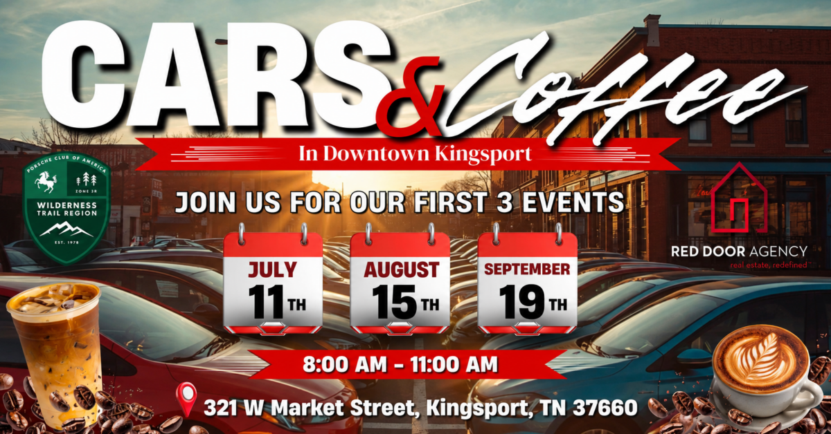 Cars & Coffee (hosted by WTR PCA) - Kingsport - 07.11.26