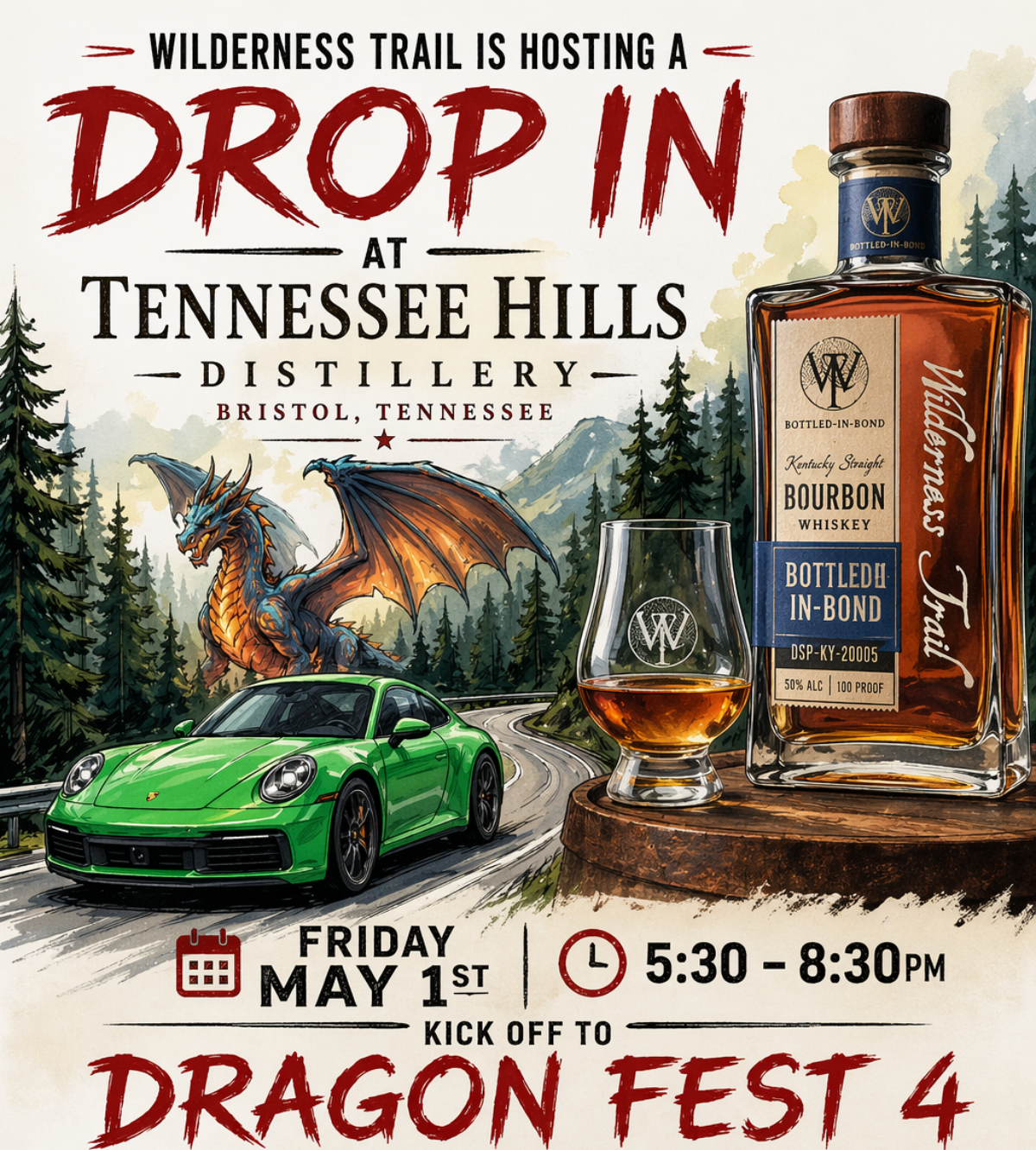 Tennessee Hills Drop In - Dragon Fest 4 Kick Off - 05.01.2026