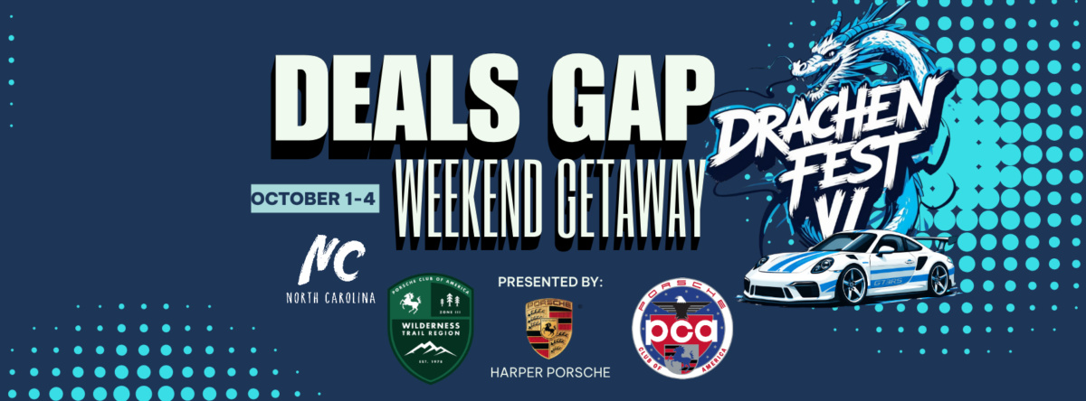 Weekend Getaway: Deals Gap - DRACHENFEST VI - Oct. 1-4, 2026