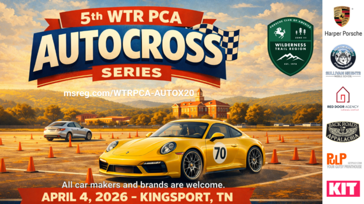 Autocross: 5th WTR PCA AutoX Series - Event 1 - Kingsport - 04.04.2026