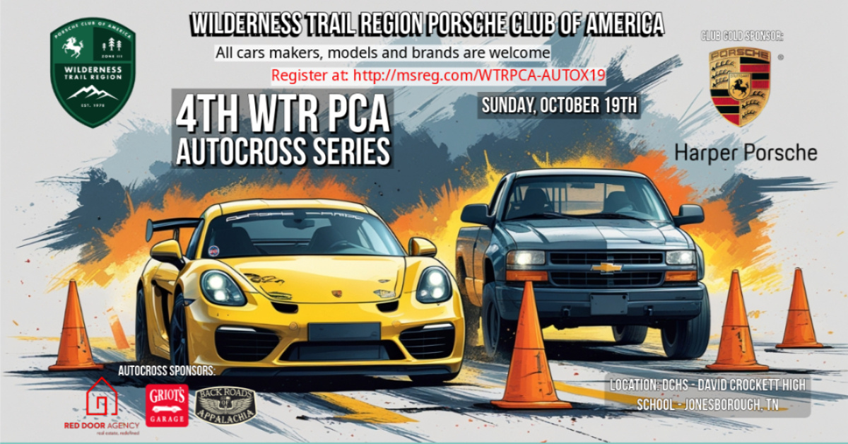 Autocross: 4th WTR Series - Event 6 - DCHS - Jonesborough, TN - 10.19.2025