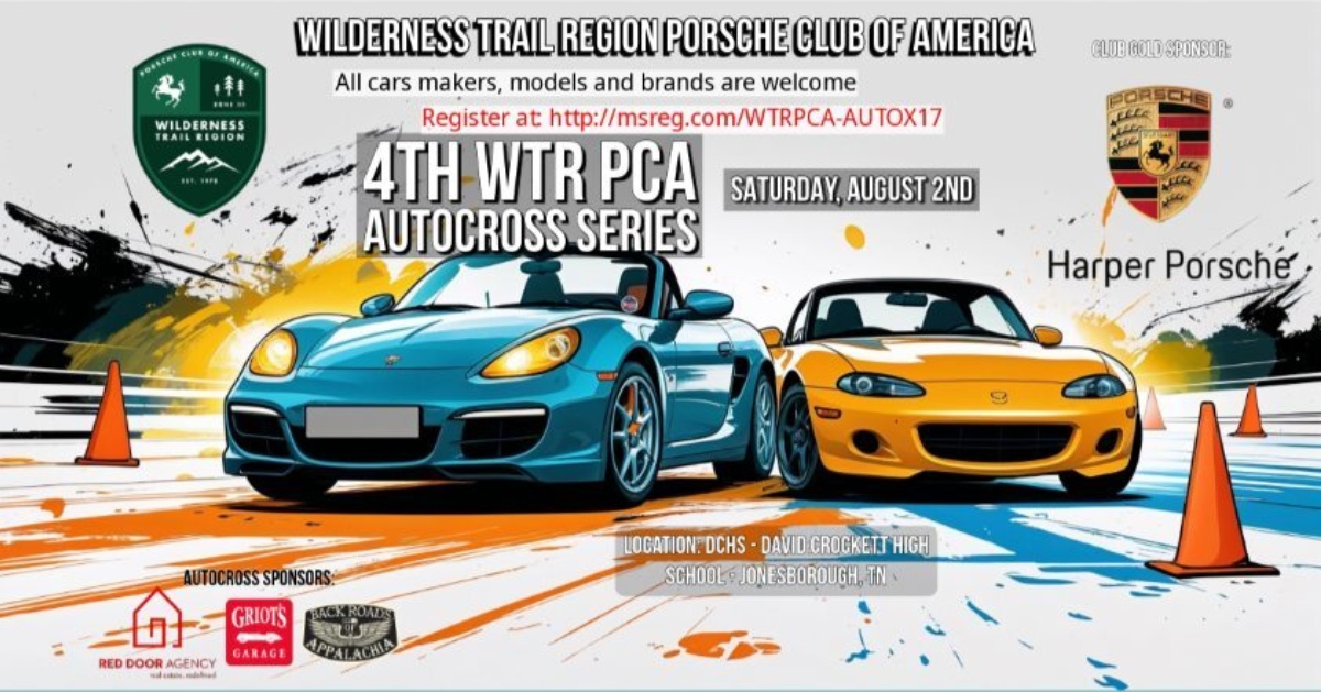 Autocross: 4th WTR Series - Event 4 - DCHS - Jonesborough, TN - 08.02.2025