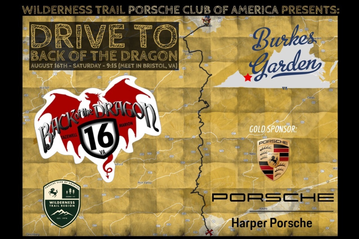 Group Drive: Back of the Dragon & Burke's Garden - 08.16.2025
