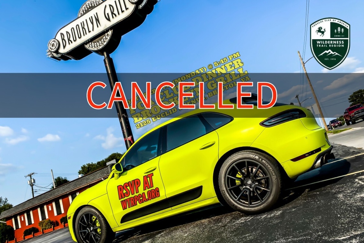 [CANCELLED]: Club Dinner: Brooklyn Grill - 10.07.2024 @ 5:45 p.m. [CANCELLED]: