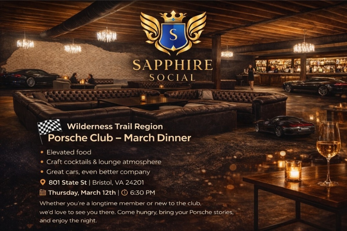 Club Dinner: Sapphire Social - Bristol - 03.12.2026