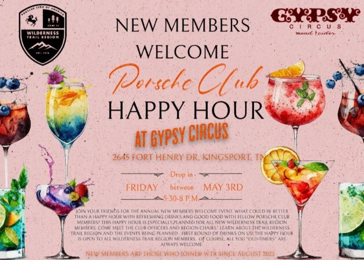 New Members Welcome Happy Hour - Gypsy Circus - 05.03.2024