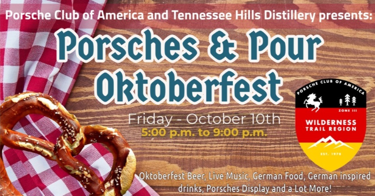 Porsches Car-Show & Club Dinner: Porsches & Pour Oktoberfest - 10.10.2025