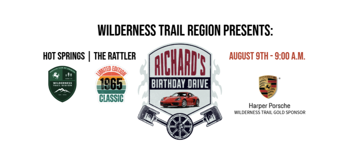Group Drive: Richard's Birthday - Hot Springs, The Rattler - 08.09.2025