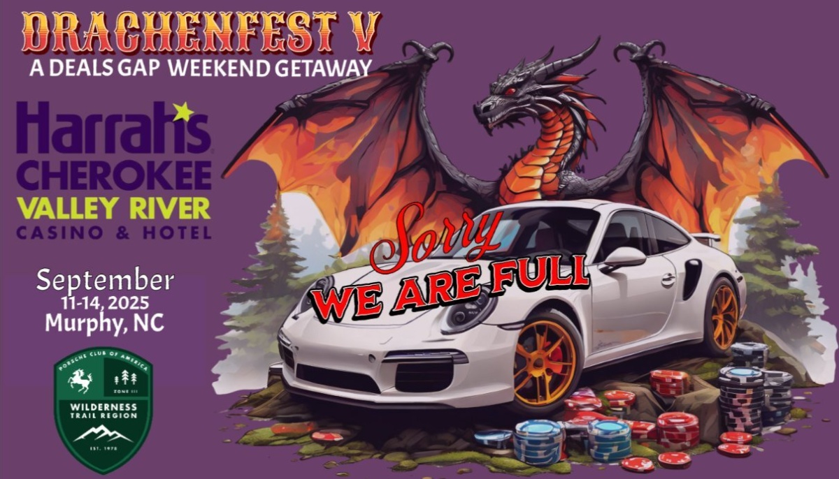 Weekend Getaway: Deals Gap - DRACHENFEST V - Sep. 11-14, 2025